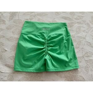 ECHT Green Women's Stretch Athletic Shorts Activewear size XL